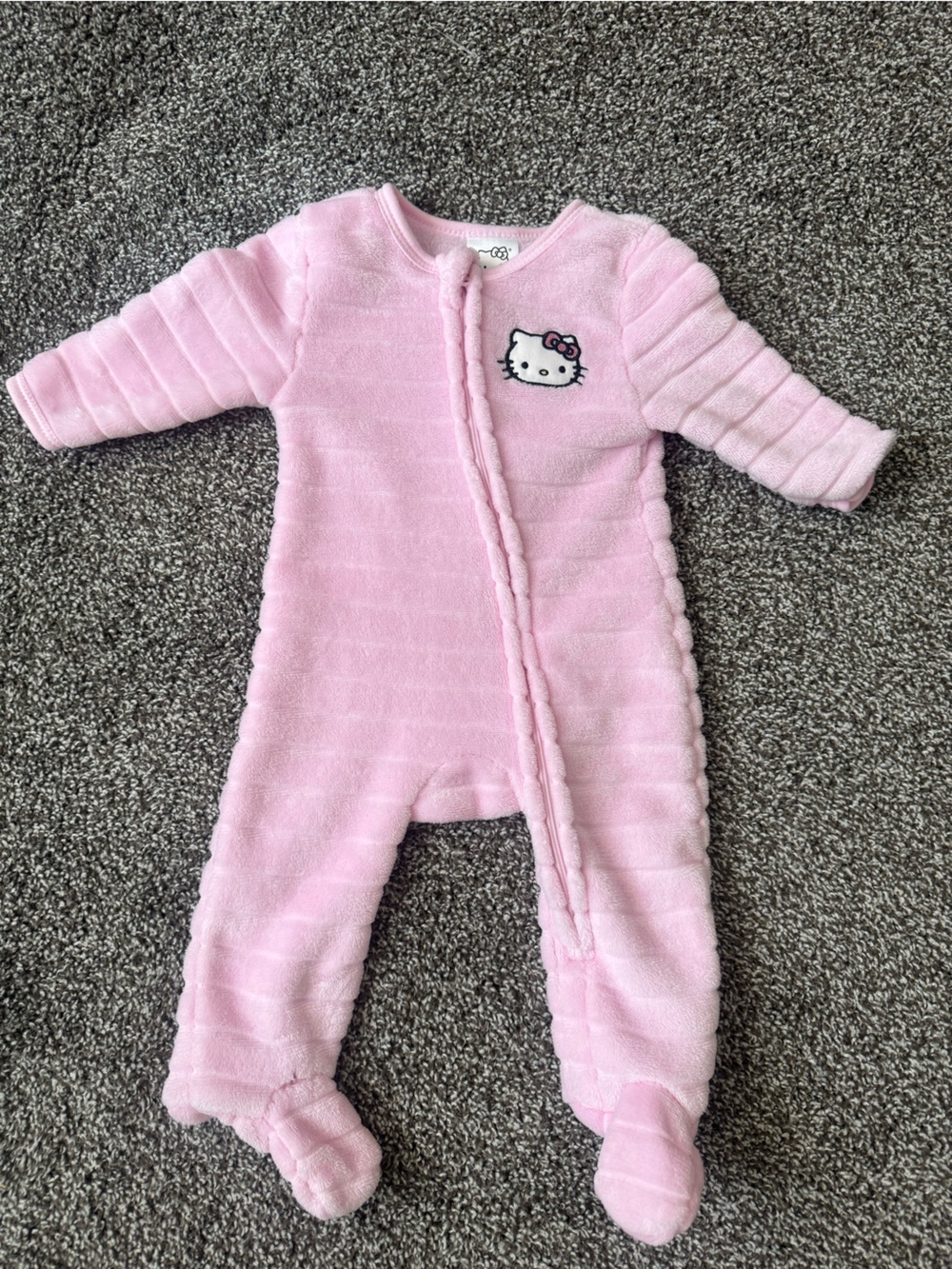 Pink Hello Kitty Fleece One-Piece for Kids